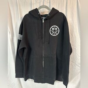 Men’s Black Rifle Coffee Company Black Zip Up Hoodie